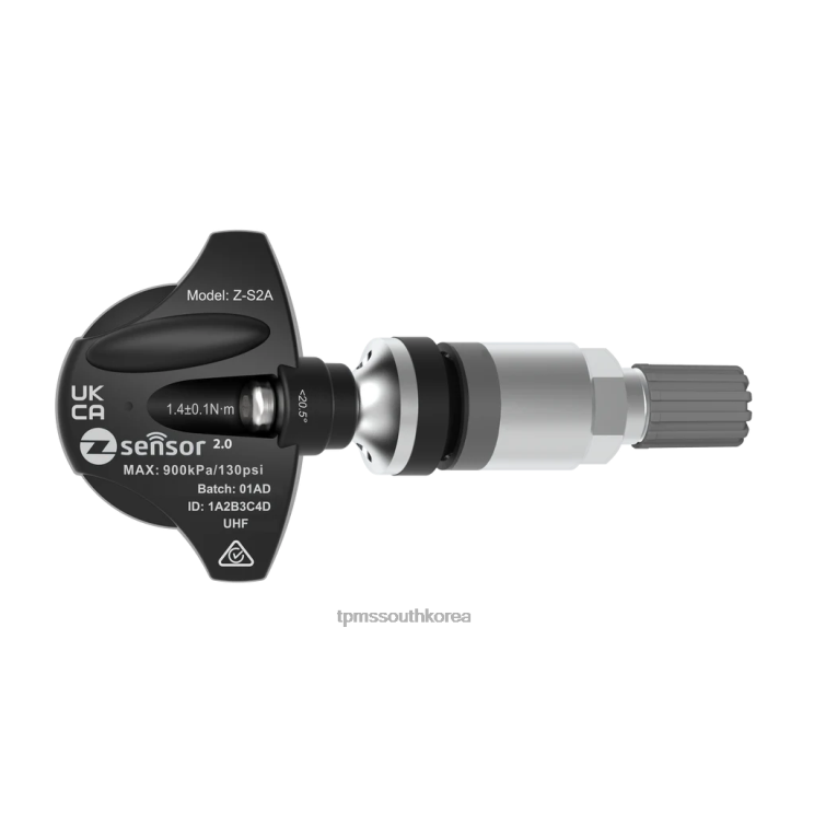 gmsv oe 교체 tpms 센서 - oe p/n 13516165 주파수 433mhz D6Z0T501 - TPMS 배터리 수명 금속 밸브 스템 - 은색